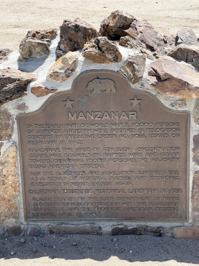 manzanar historical marker 700x933 - Manzanar: Ugly American History in Beautiful Eastern California