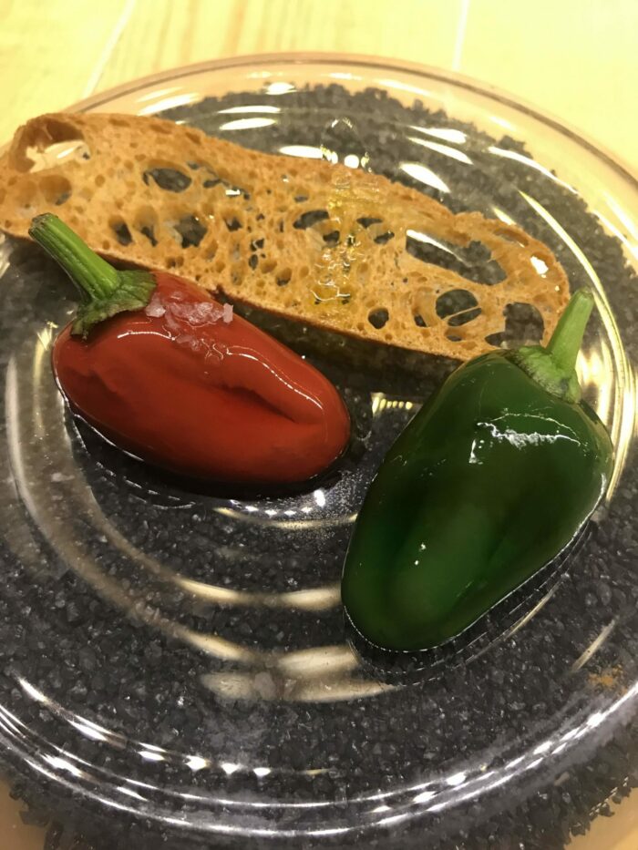 disfrutar chocolate peppers 700x933 - Disfrutar in Barcelona, Spain: One of the Most Amazing Dining Experiences of My Life