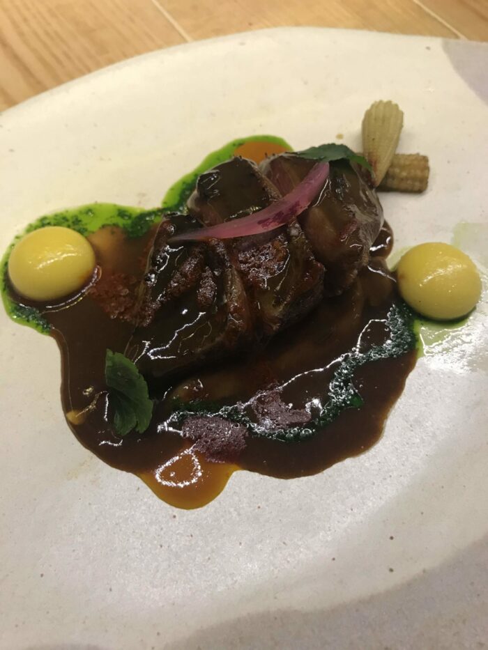 disfrutar pibil squab 700x933 - Disfrutar in Barcelona, Spain: One of the Most Amazing Dining Experiences of My Life