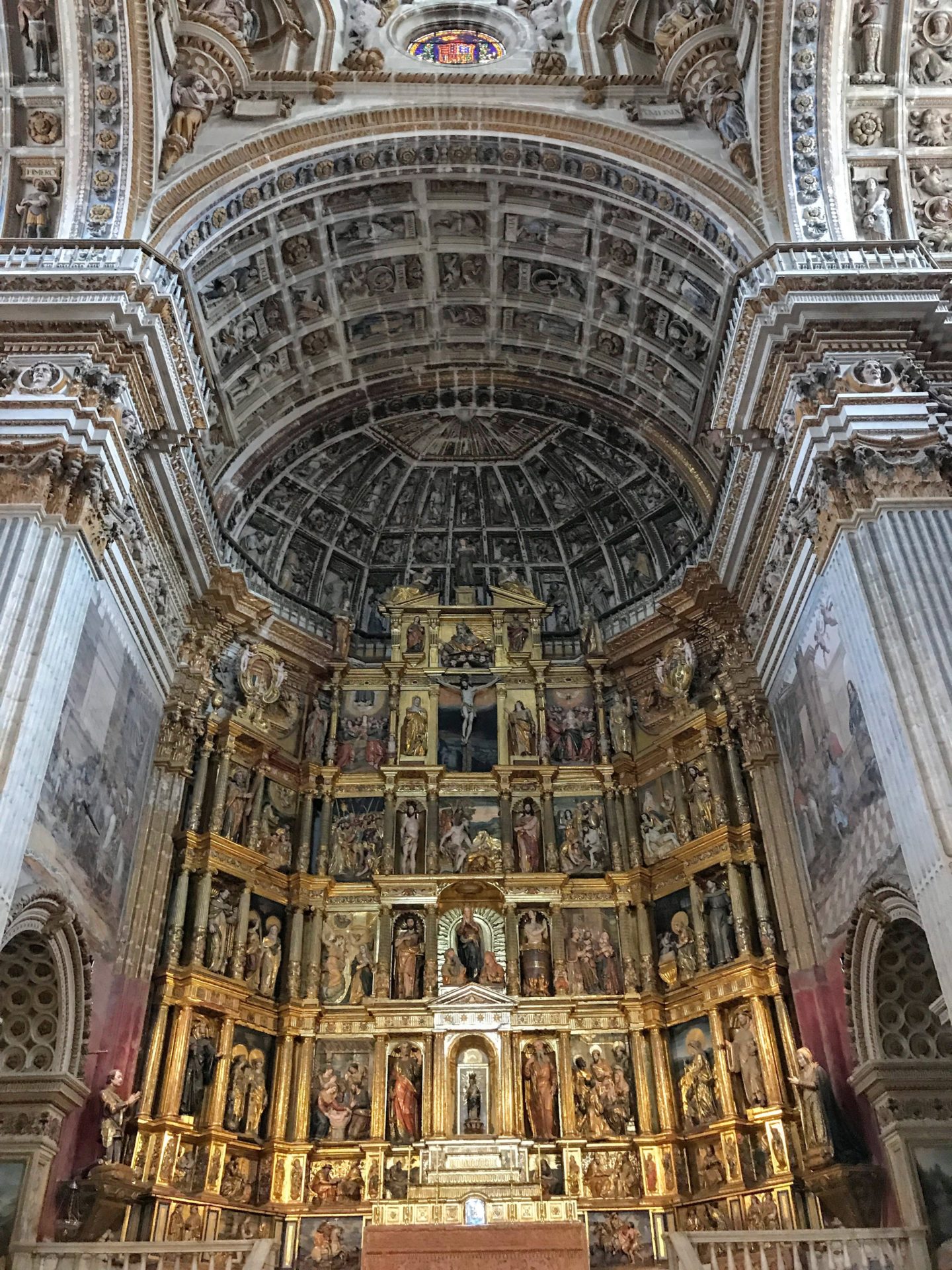 san jeronimo monastery granada altar - San Jerónimo Monastery in Granada, Spain