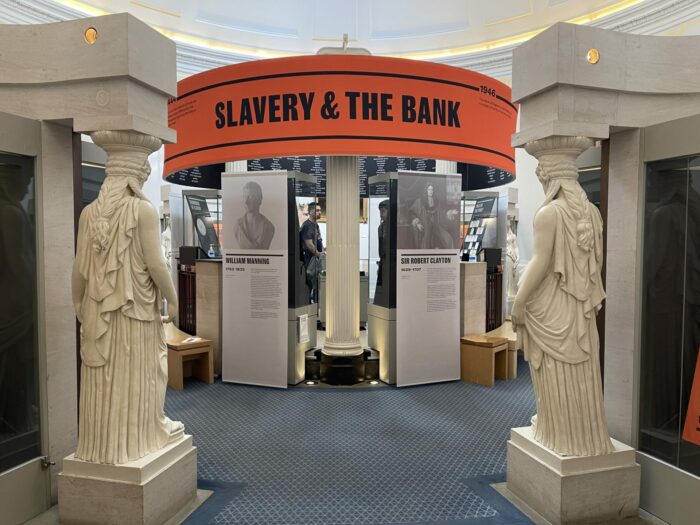 bank of england slavery and the bank 700x525 - Bank of England Museum