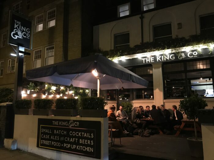 king and co clapham craft beer 700x525 - 19 Great Places for Craft Beer in Brixton - Lambeth - Clapham - Vauxhall - South London