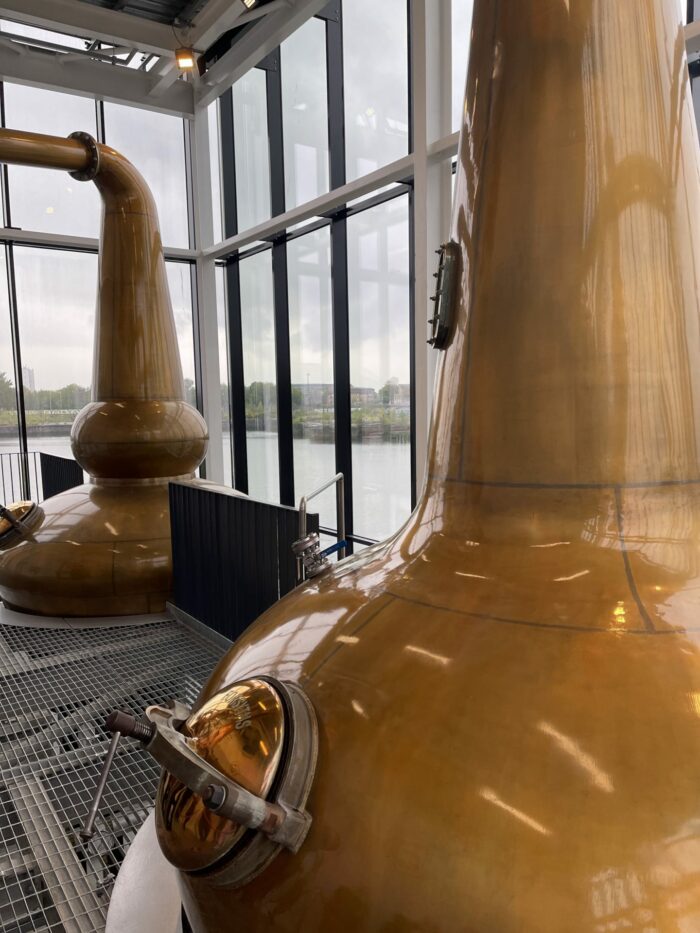 clydeside distillery copper still 700x933 - The Clydeside Distillery in Glasgow, Scotland
