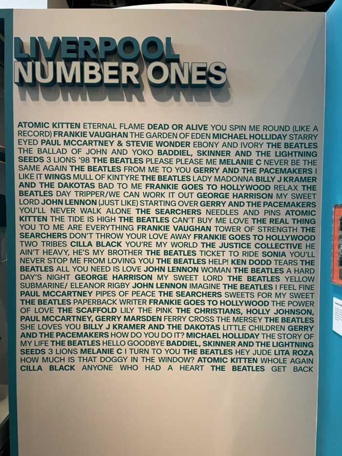 number one songs liverpool museum 700x933 - Museum of Liverpool