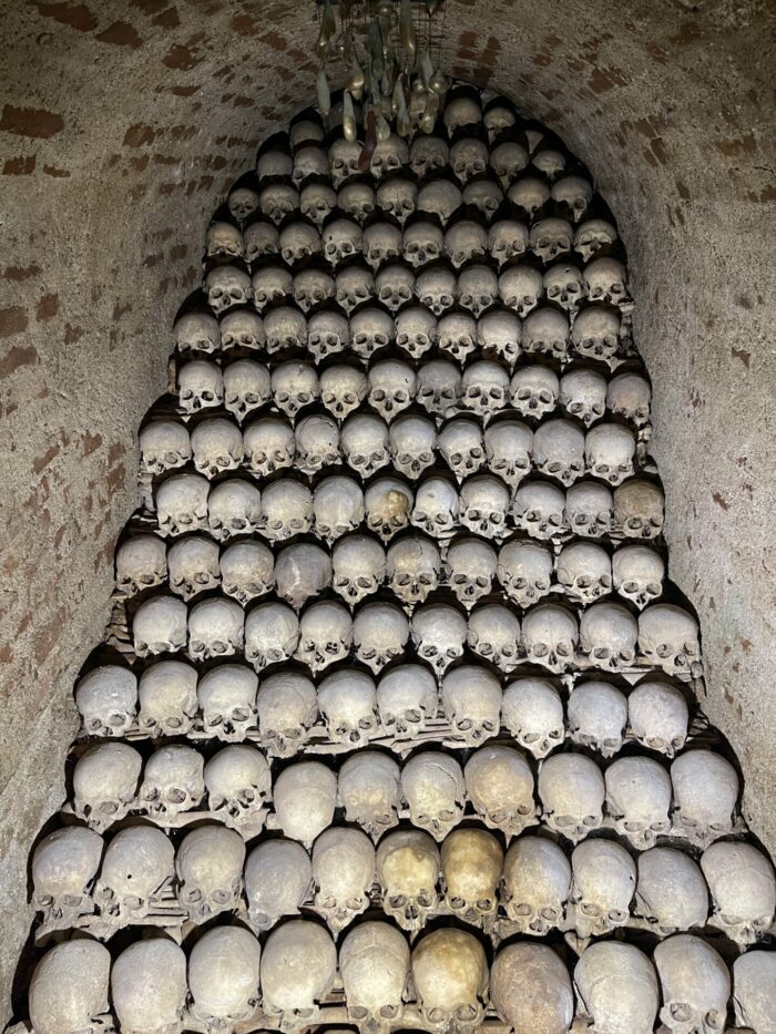brno ossuary chapel 700x933 - Brno Ossuary at St. James Church