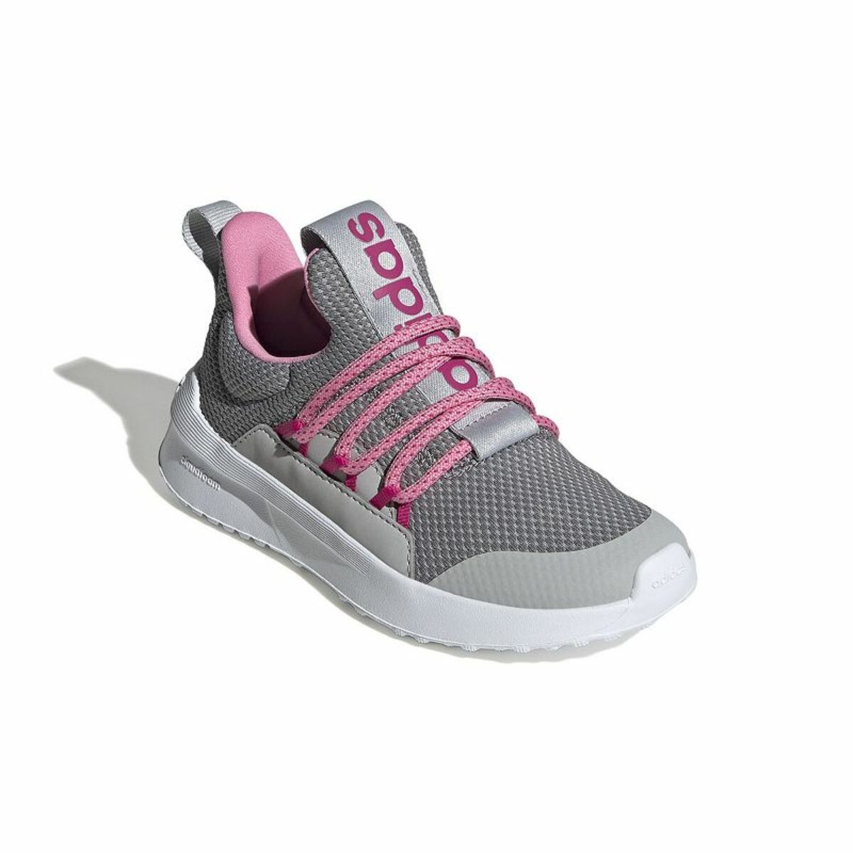 specify Duke Attempt adidas Lite Racer Adapt 5.0 Cloudfoam Kids' Lifestyle Running Shoes,  Girl's, Size: 13.5, Med Grey