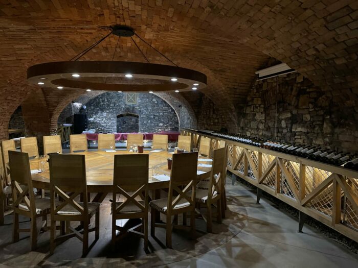 bzenec castle winery tasting room 700x525 - Bzenec Castle Winery & Bzenec Castle