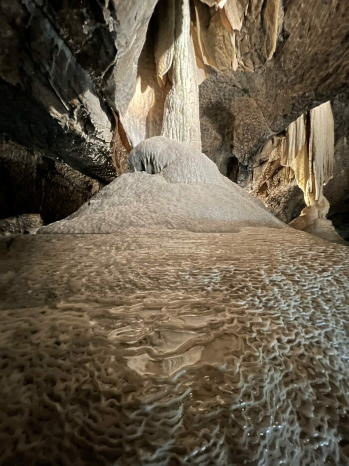 moravian karst mineral formations 700x933 - Moravian Karst - Spectacular Caves near Brno Including Punkva Caves