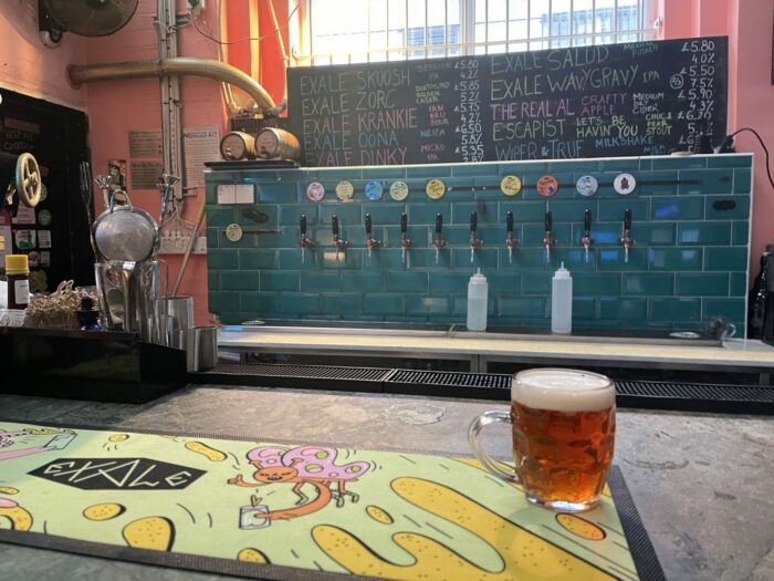 exale brewing taproom walthamstow 700x525