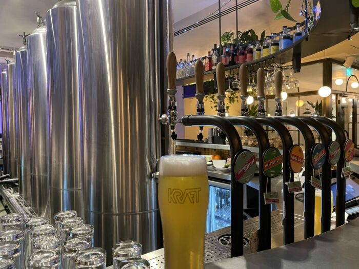 kraft dalston craft beer brewery 700x525 - 19 Great Places for Craft Beer in Hackney - Shoreditch - Dalston - Hoxton - Clapton - Stoke Newington -  Hackney Wick - East London