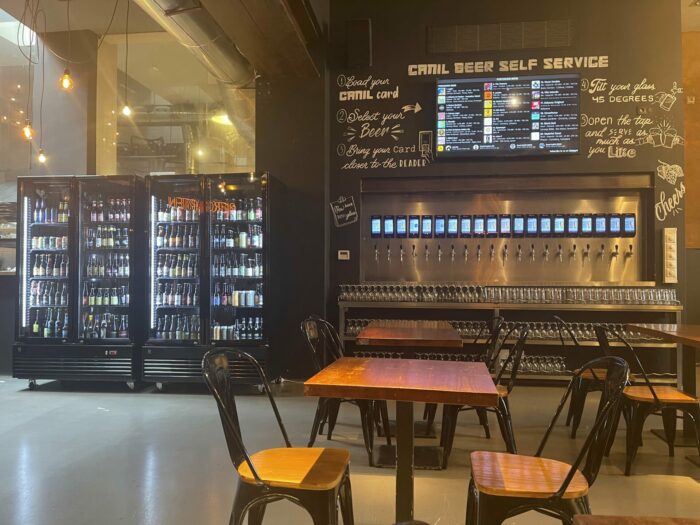 cerveja canil marques taproom lisbon 700x525 - 24 Great Places for Craft Beer in Lisbon, Portugal