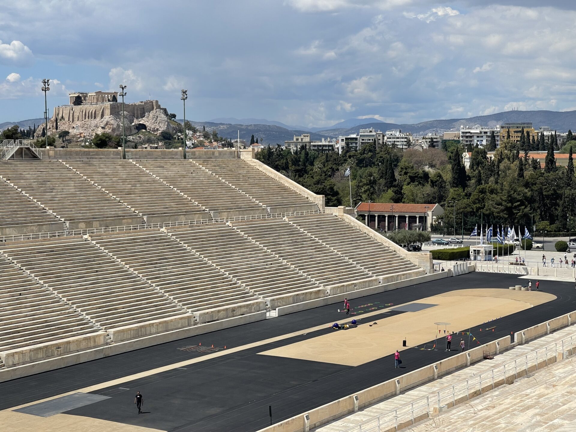 Panathenaic Stadium (Kallimarmaro) in Athens, Greece