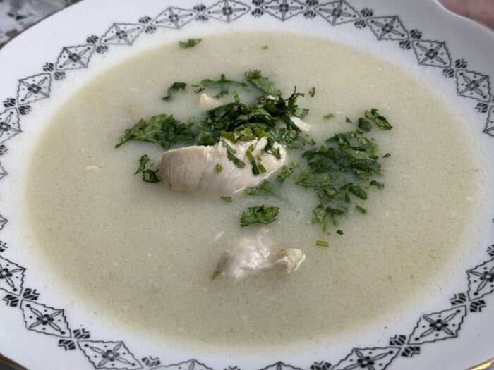 42 Must-Eat Georgian Dishes chikhirtma chicken soup georgia 700x525