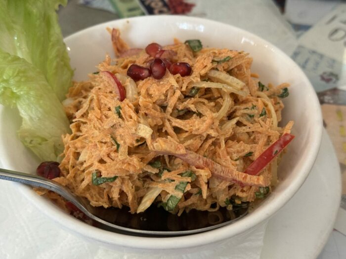 42 Must-Eat Georgian Dishes georgian carrot salad 700x525