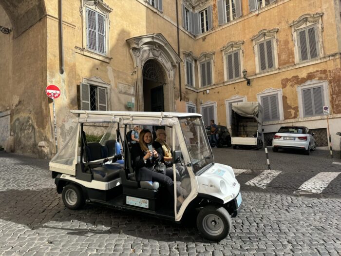 best golf cart tours in rome 700x525