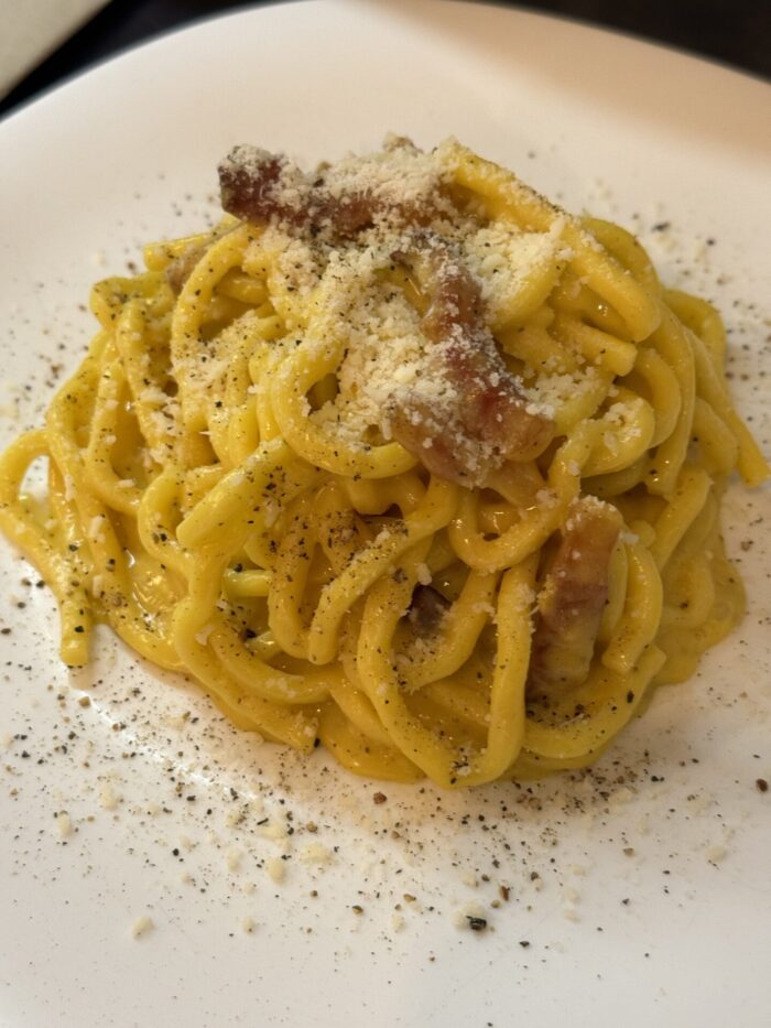 9 Great Places For The Best Pasta In Rome, Italy al 42 by pasta chef rione monti rome pasta restaurant carbonara 700x933