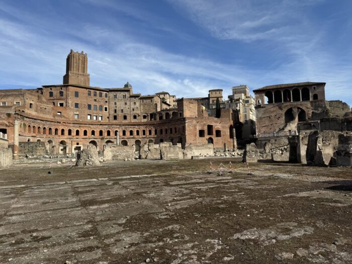 forum of augustus mercati di traino rome 700x525