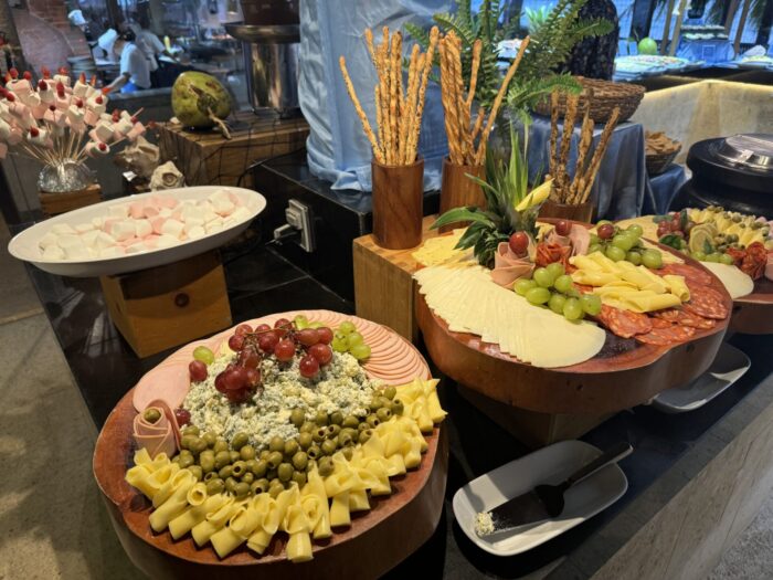 Hotel NYX Cancun All-Inclusive Restaurants & Bars Review hotel nyx cancun all inclusive dinner buffet meat cheese 700x525