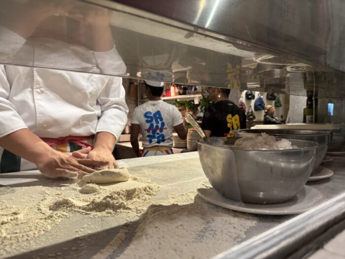 The Best Pizza in Naples: 9 Great Pizzerias In Naples, Italy pizzeria concettian ai tre santi naples pizza 700x525