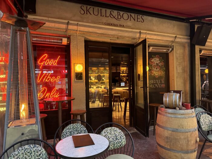 8 Great Cocktail Bars In Istanbul, Turkey skull and bones cocktail bar istanbul 700x525