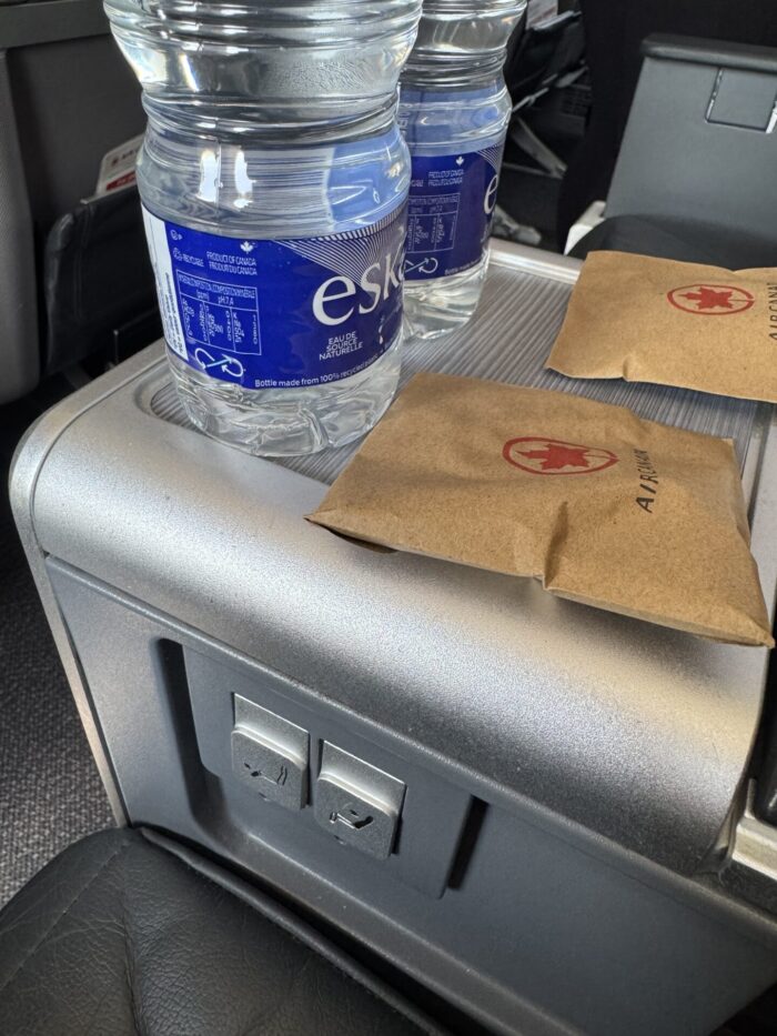 air canada business class water headphones 700x933