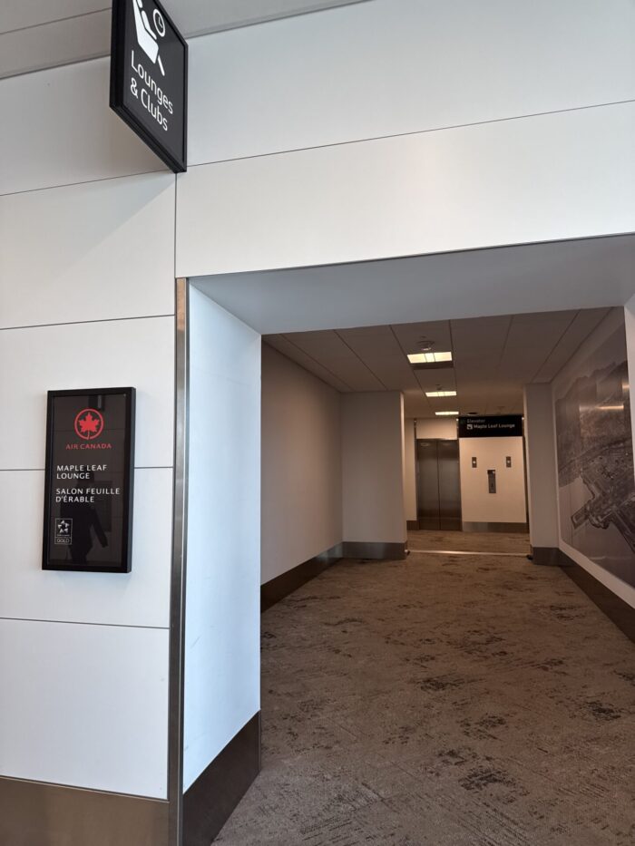 air canada maple leaf lounge sfo directions access elevator 700x933