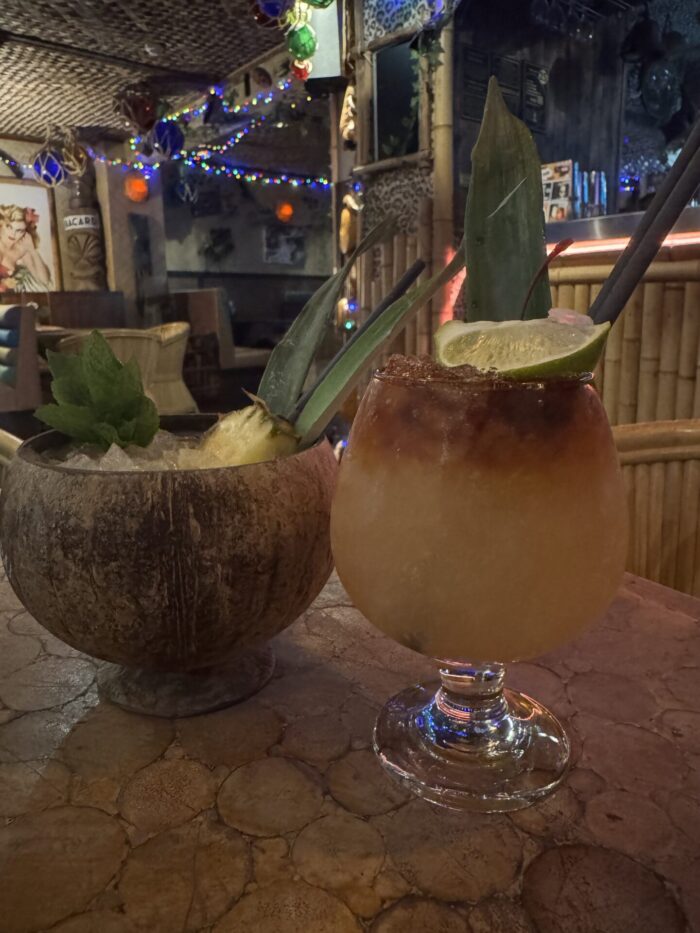 glasgow tiki bar cocktails pina colada mai tai 700x933