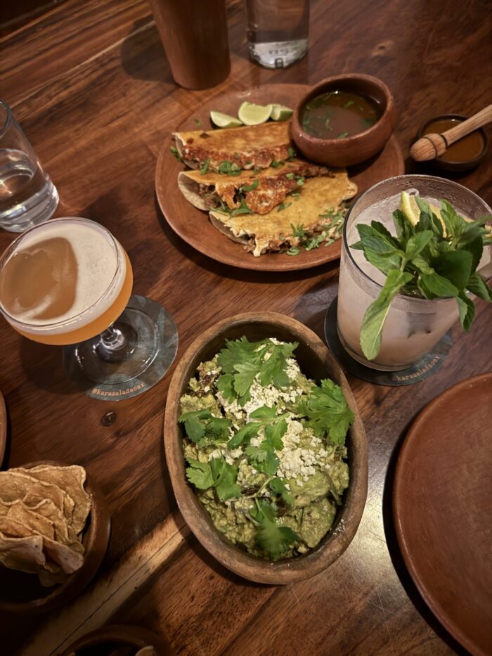 5 Fun Cocktail Bars In Puerto Escondido, Mexico kara salada mexa cocktail bar puerto escondido food 700x933