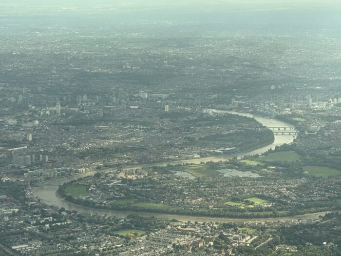 london england from the air 700x525