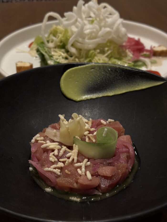 What The Food And Drink Is Like At A Luxury All-Inclusive Resort In Cancun, Mexico marriott cancun all inclusive hana polynesian grill ahi 700x933