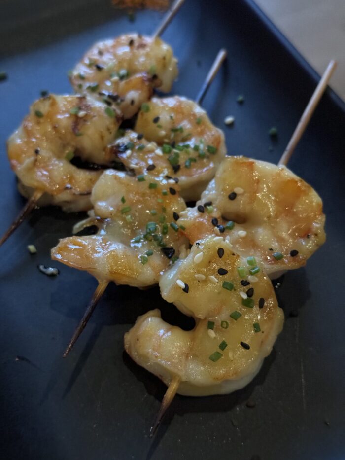 What The Food And Drink Is Like At A Luxury All-Inclusive Resort In Cancun, Mexico marriott cancun all inclusive izakaya shrimp 700x933