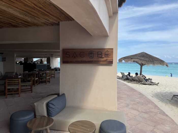 What The Food And Drink Is Like At A Luxury All-Inclusive Resort In Cancun, Mexico marriott cancun all inclusive sacbe beach shack delphina 700x525