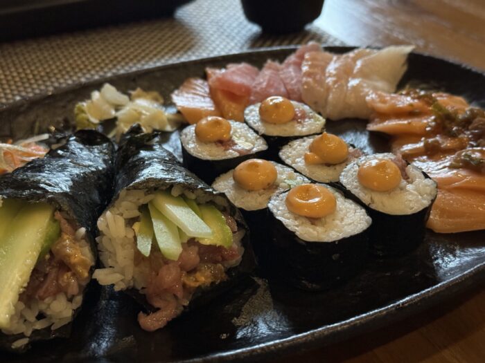 What The Food And Drink Is Like At A Luxury All-Inclusive Resort In Cancun, Mexico marriott cancun all inclusive sushi dinner review 700x525