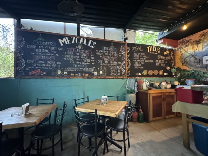5 Fun Cocktail Bars In Puerto Escondido, Mexico mezcaleria tacos chavez puerto escondido 700x525