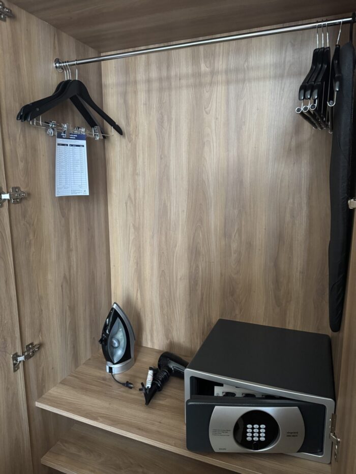 Hyatt Place Cancun Airport Review hyatt place cancun airport closet safe ironing board 700x933