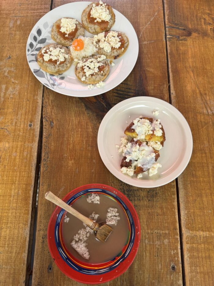 garnachas tejate food market oaxaca food tour 700x933