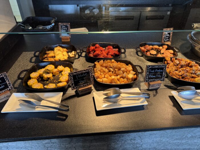 Secrets Moxché Resort Restaurants & Bars Review secrets moxche all inclusive breakfast buffet 700x525