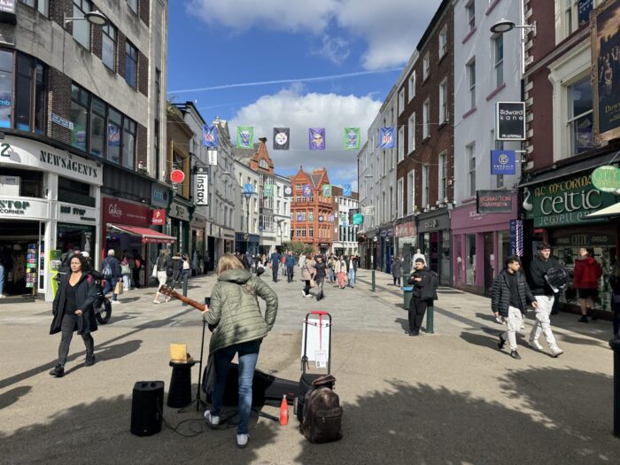 Glen Hansard Brought Ireland To The World busker grafton street dublin 700x525